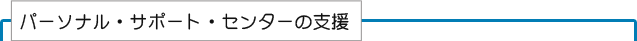 パーソナル・サポート・センターの支援